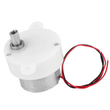 Geared Motor for Creative Projects, High Torque Speed Reduction Motor with Easy Installation Design, Low Noise Plastic Gear Motor for Toy and Stage