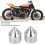 Κάλυμμα παξιμαδιού άξονα για Harley Davidson, συμβατό με Harley Davidson, κάλυμμα παξιμαδιού 6