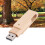 Δημιουργική ξύλινη μονάδα flash USB υψηλής ποιότητας συσκευή αποθήκευσης με 4