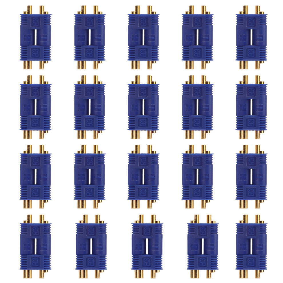 Well Made And Durable Bullet Banana Plug Connector High Current Transmission Connector For Rc Drone Motor Battery, Reverse Polarity Protection Split 9175034331619