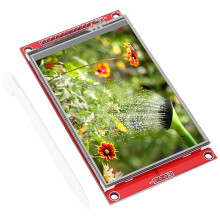 TFT-LCD-Display mit Touchscreen-Funktion, SPI-Schnittstelle, ILI9488HD-Auflösung (480x320), kompatibel mit Arduino und SD-Karte.