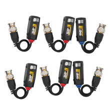 Passieve HD-videobalun BNC-videobalun-transceiver met gesplitst ontwerp voor 8MP-camera's, ondersteunt AHD TVI CVI CVBS-transmissie via UTP