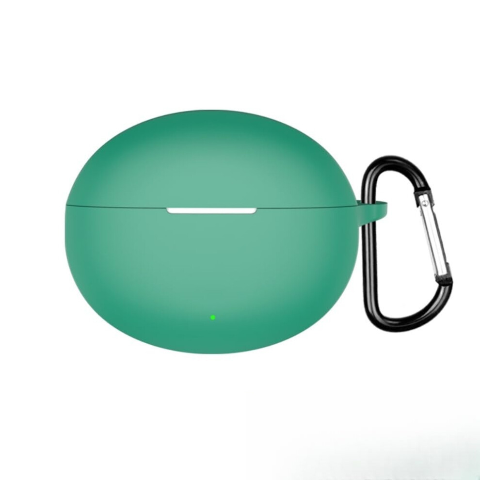 Silicone Case, Shockproof Antiscratch Earbud Cover For Oppo Enco 4 / Oneplus Buds 4 Dark/Green 9099447720313