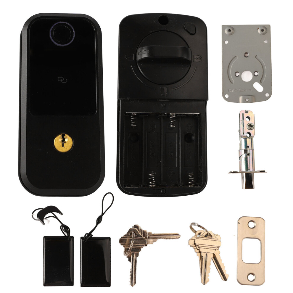 Keyless Entry Door Lock Smart Locks For Front Door Electronic Keypad Smart Deadbolt Lock Auto Lock Voice Control App Control Shareable Access Codes 9423501532374