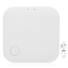 Multi Protocol Communication Gateway Zigbee WiFi Enabled Smart Home Controller With Real Time Monitoring App Voice Activated Compatibility With Alexa