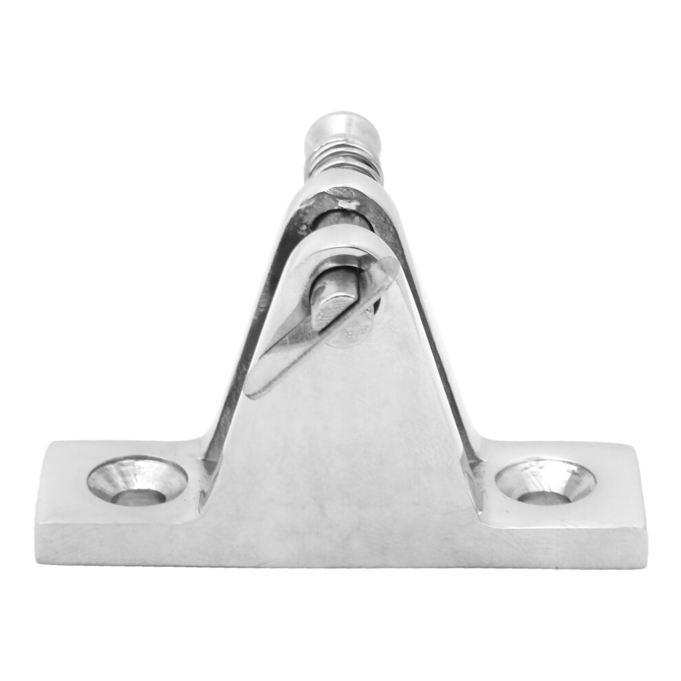 316 Stainless Steel Marine Boat Deck Hinge Mount Bimini Top Fitting Hardware Corrosion Resistance Saltwater Environment Easy Top Removal Durable 9138057856071