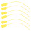 Πλαστική σφραγίδα ασφαλείας με τσιπ RFID, ανθεκτικό στην παραβίαση, 4