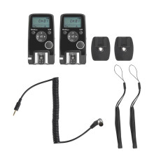Remote Control For Camera: Wireless Shutter Release With 2.4GHz Frequency And Wireless Flash Trigger Features Ideal For Long Range Operation Across