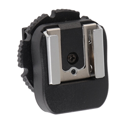 PC Sync Port Adapter For Camcorder, PC Sync Port Supports PC to PC Flash Cable With External Flash Connection, Enables Studio Strobe Light Connection 1