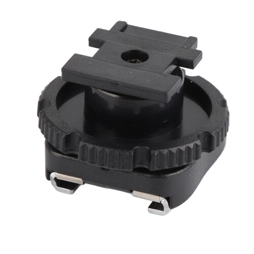 PC Sync Port Adapter For Camcorder, PC Sync Port Supports PC to PC Flash Cable With External Flash Connection, Enables Studio Strobe Light Connection 2