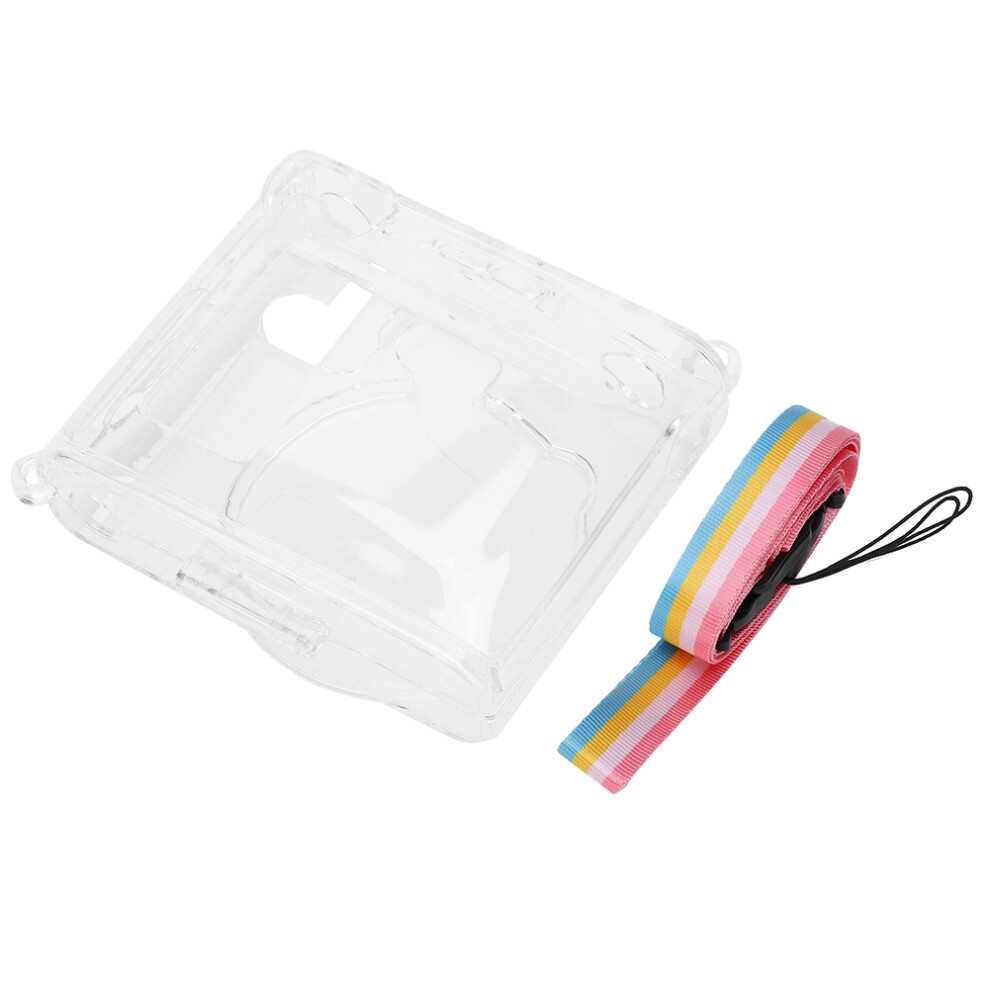 Hard Shell Camera Case Cover Compatible With Fujifilm Instax Mini 7+ Crystal Camera Case With Precise Mold Opening Transparent Case Lightweight And 9138057905861