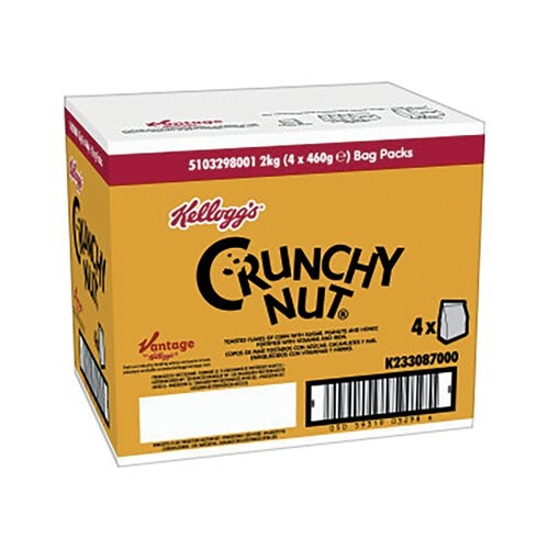 Kelloggs Kelloggs Crunchy Nut Cornflakes 460g Bag X 4