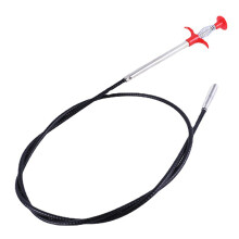 Retractable Claw Pick Up Tool With Bendable Hose For Drain Clog Removal Featuring Flexible Handle And Long Reach Design Ideal For Narrow Space Access
