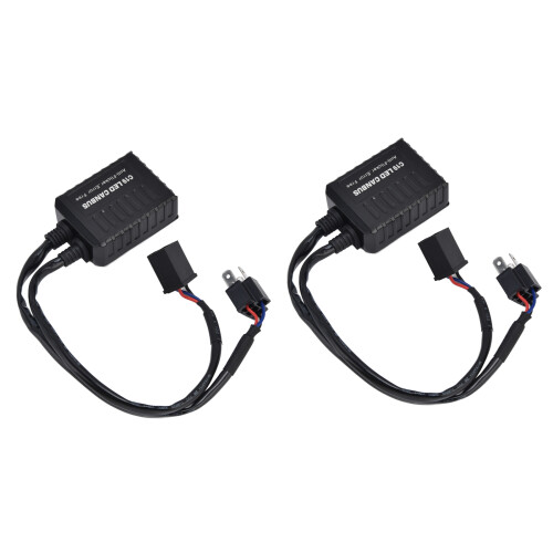 CAN-Bus-Computerfehler, LED-Scheinwerfer-Decoder, Anti-Flimmer-Kabelbaum, universell, Plug & Play, OBC-Warnfehlercode-Lösung für Scheinwerferausfall 1