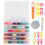 Pre-Wound Bobbins High Tenacity Polyester Thread Plastic Sided Bobbins with Bobbin Storage Case Assorted Colors Threads for Sewing Machine Users 5