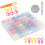 Pre-Wound Bobbins High Tenacity Polyester Thread Plastic Sided Bobbins with Bobbin Storage Case Assorted Colors Threads for Sewing Machine Users 7