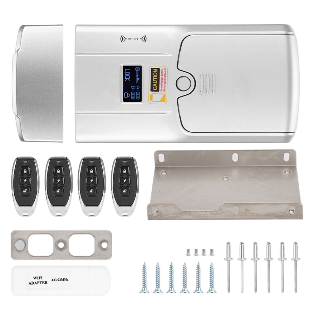 Door Access Control System Electric Magnetic Door Lock Waterproof Keypad Id Card Smartphone Tuya App Remote Control Smart Wireless Anti Theft Dual 9138057987645