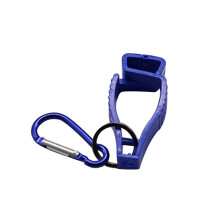 Security Interlocking Jaws Work Safety Clip, Attach Your Gloves Glove Keeper Metal Carabiner Ergonomically Designed Redundant Safety Breakaway Tool