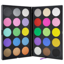 Professional 30 Color Eyeshadow and Contour Palette Multiuse Makeup Kit for Eyes and Face
