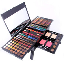 All in One Makeup Gift Set with 180 Color Eyeshadow Palette, Matte and Shimmer Holiday Kit