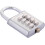 Combination Padlock with 8/10 Digit Button Code for Toolbox, Locker, Gate Security 5