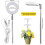 LED Grow Light with Adjustable Brightness and 2/4/8H Timer for Indoor Plants 2