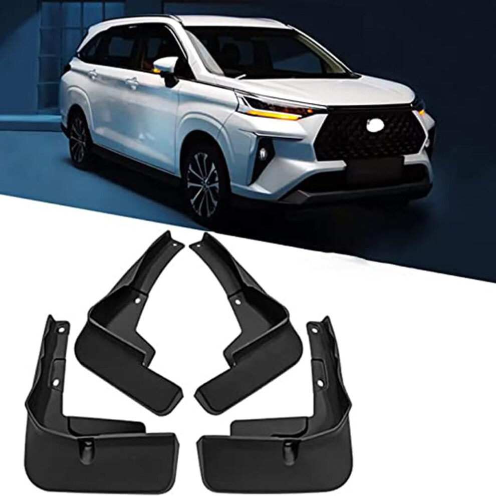 Car Mud Flaps Splash Guards For Toyota Veloz 20212022 Front And Rear No Drill Full Coverage 9099447727572