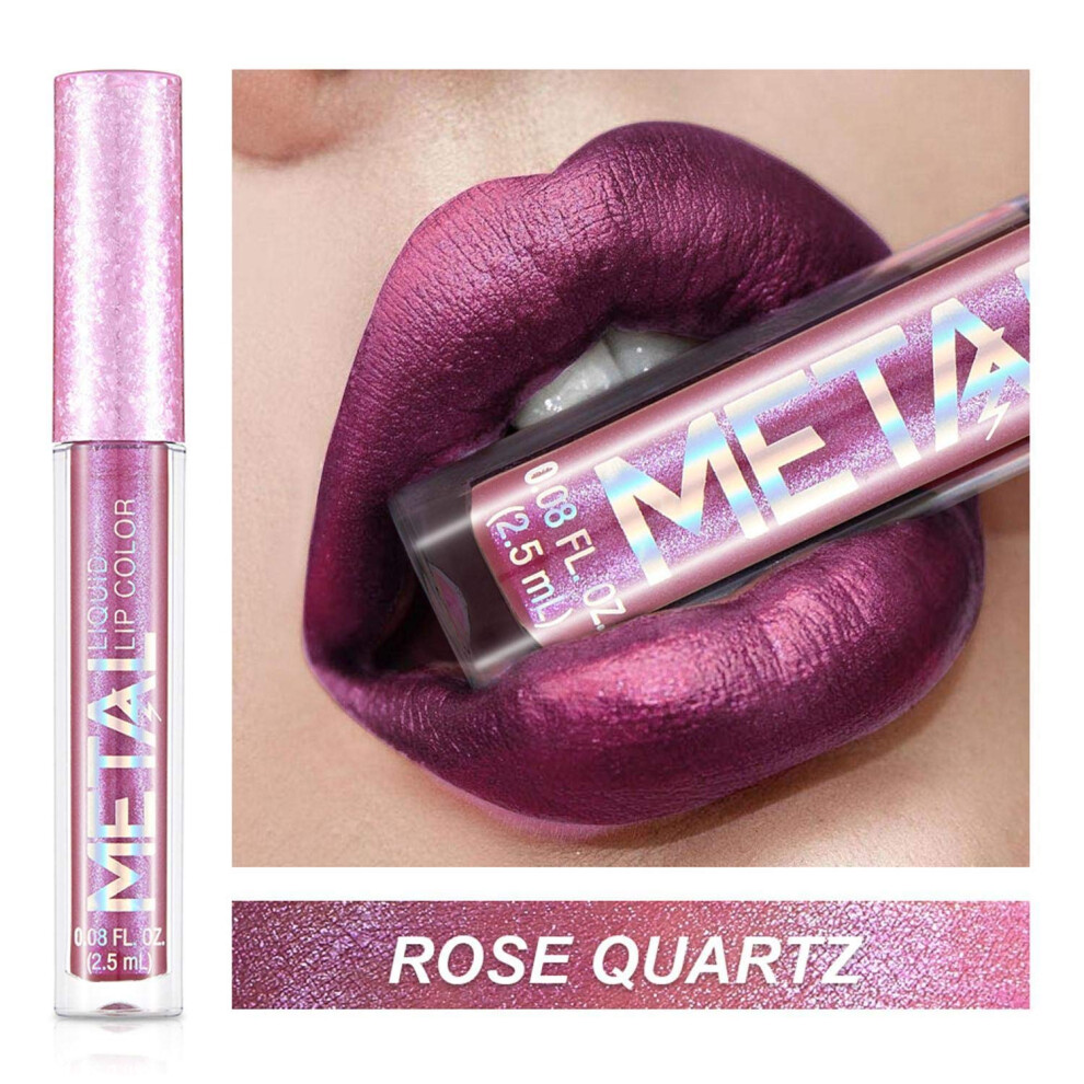 Matte Liquid Lipstick Long Lasting Waterproof Matte Finish Lip Gloss for Women