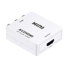AV to HDMI Converter 1080P 60Hz RCA Composite Adapter for Retro Game Console and Legacy Devices