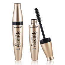 Waterproof Lengthening Mascara Black Quick Dry Long Lasting Curl Clump Smooth Application