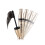 Waterproof Lengthening Mascara Black Quick Dry Long Lasting Curl Clump Smooth Application 5