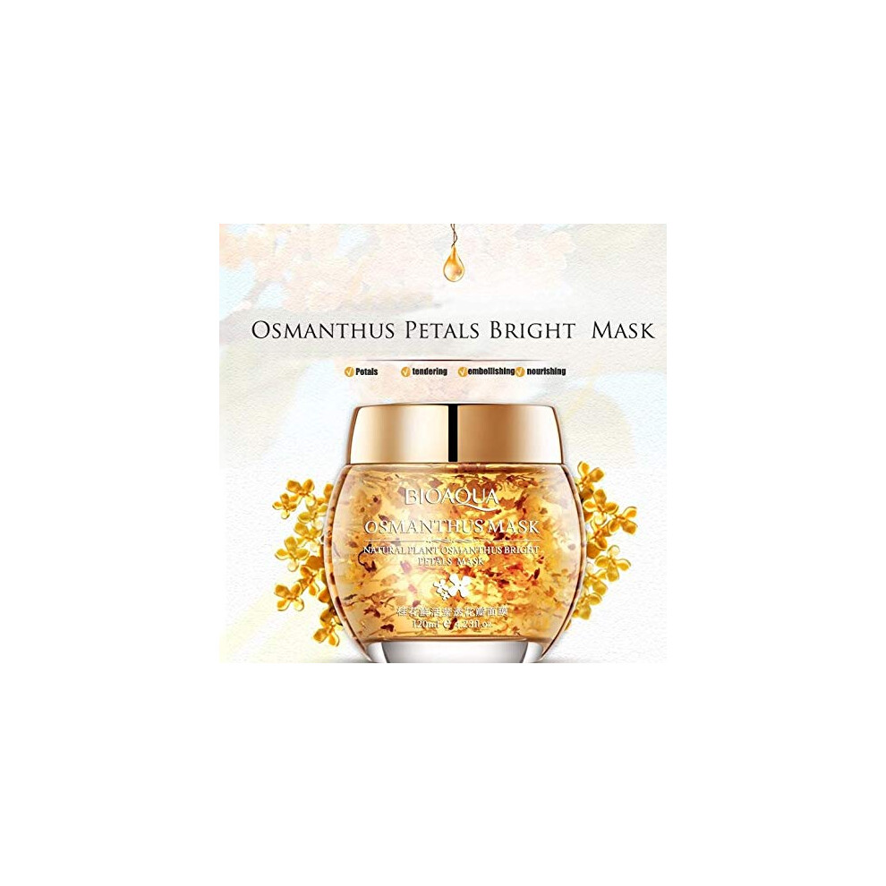 Facial Mask Osmanthus Sleeping Face Mask with Deep Hydration, AntiAging and Brightening Complexion