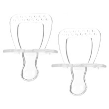 Chupeta de silicone livre de BPA, látex, material seguro, livre de ftalatos e chumbo. Super fofa, com orifícios de ventilação e bico com design