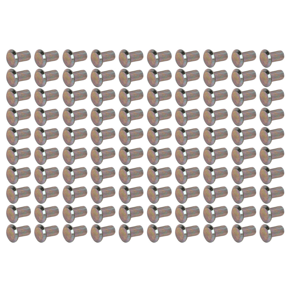 100Pcs Tire Studs Anti Slip Galvanized Metal For Suv Forklift Wheel Tyres 9411381405949