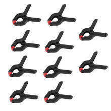 Grampos de mola multiuso para fotografia e marcenaria, fabricados em plástico resistente e de alta qualidade. Mola de alta resistência com cabo
