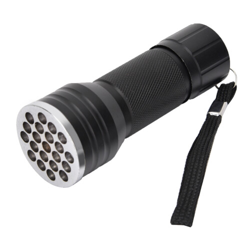 Εργαλείο υπεριώδους φωτός φακού 24LED UV, ανιχνευτής ούρων κατοικίδιων ζώων, λάμπα