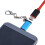 Adaptateur USB-C vers micro-USB : charge rapide, synchronisation des données, compatibilité universelle, facile à utiliser, format porte-clés 8