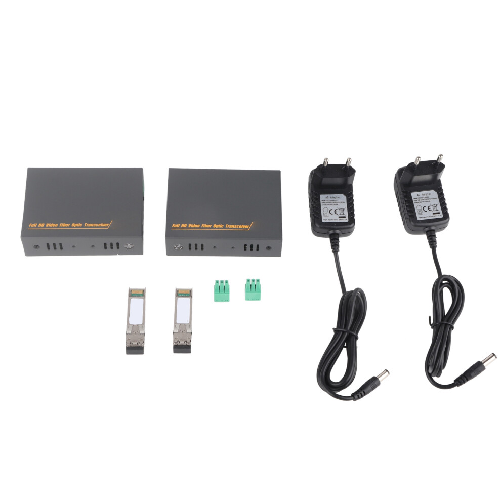 Hdmi Over Ethernet Simplified Setup High Performance Signal Extension With Optical Fiber Transmission For Commercial Use 4K Resolution Compatible 9138057066463