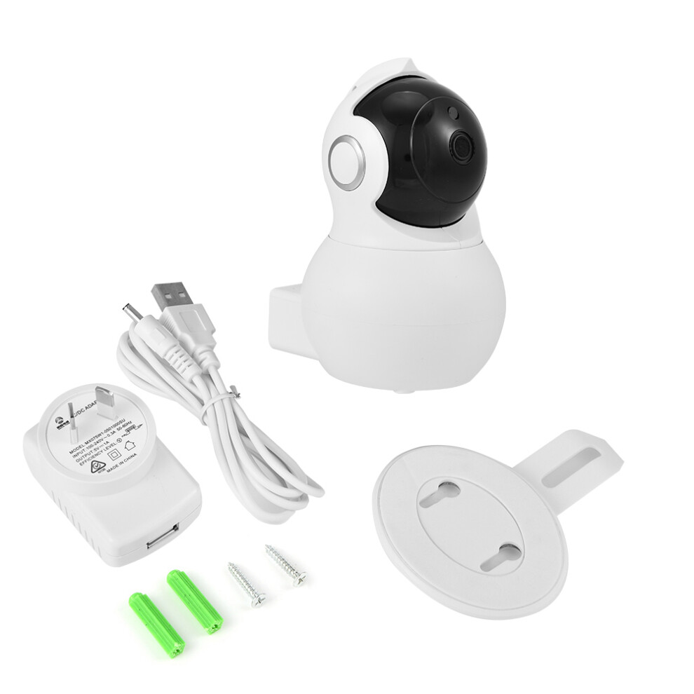Advanced Indoor Surveillance Camera Hd Baby Monitor With Motion Detection Night Vision Pan Tilt Camera Two Way Audio Cloud Storage Smart Motion 9138057065343