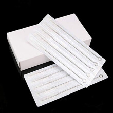 100pcs 13M1 Single Stack Magnum Tattoo Needles 316L Stainless Steel Premade Sterile for Kits