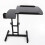Tattoo Workstation with Adjustable Height, Mobile Locking Wheels and Dual Surface, Black 1