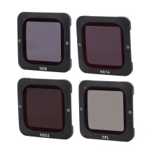 Kit de filtres pour objectif de caméra d'action, ensemble de filtres polarisants circulaires à densité neutre avec correction des couleurs CPL