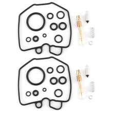Replacement Carburetor Float Needle Valve for Honda CX650C CUSTOM 1983, Compatible with Keihin Carburetors, Carburetor Repair Kit with Metal and