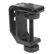 Universelle C-Klemme für Tischhalterung, verstellbare Klemme, rutschfestes Design, Aluminiumlegierung, multifunktionaler Adapter, Standardgewinde