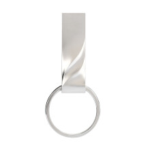 USB-minne med hög hastighet, mini-USB 3.0 i metall, mångsidig kompatibilitet, bärbar, hoppenhet, vattentät, roterande skivdesign,