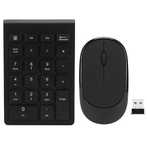 Auto Power Saving Mode Bluetooth Number Pad, Wireless Numeric Keypad 28 Keys Numpad Silent Keypad Universal Compatibility Ergonomic Design Adjustable