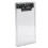 Gabinete USB 3.0 para SATA III para disco rígido, transparente, plug and play, portátil, para HDD/SSD de 2,5 polegadas, hot-swappable. 7