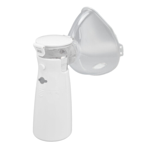 Handheld Nebulizer Quiet And Efficient Operation Portable Nebulizer For Animals Battery Indicator Light Vibrating Mesh Technology Compact Size For 2
