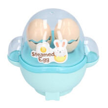 Pretend Play Egg Cooker for Toddlers, Omelets and Poached Eggs Role-Play Design for Kids Kitchen Fun, Encourages Cognitive Growth and Social