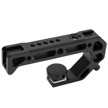 Asa superior para jaula de cámara, grabación de vídeo vlogging, construcción de aluminio mecanizado de precisión CNC, montura de zapata fría,